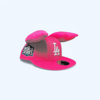 Image 5 of Hot Pink Dodgers Fitted