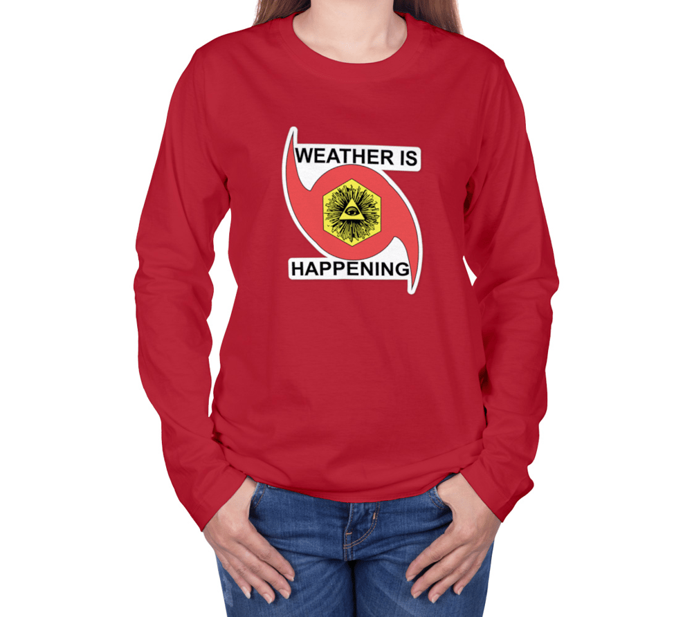 THE WEATHER ACOLYTE'S LONG SLEEVE: RED