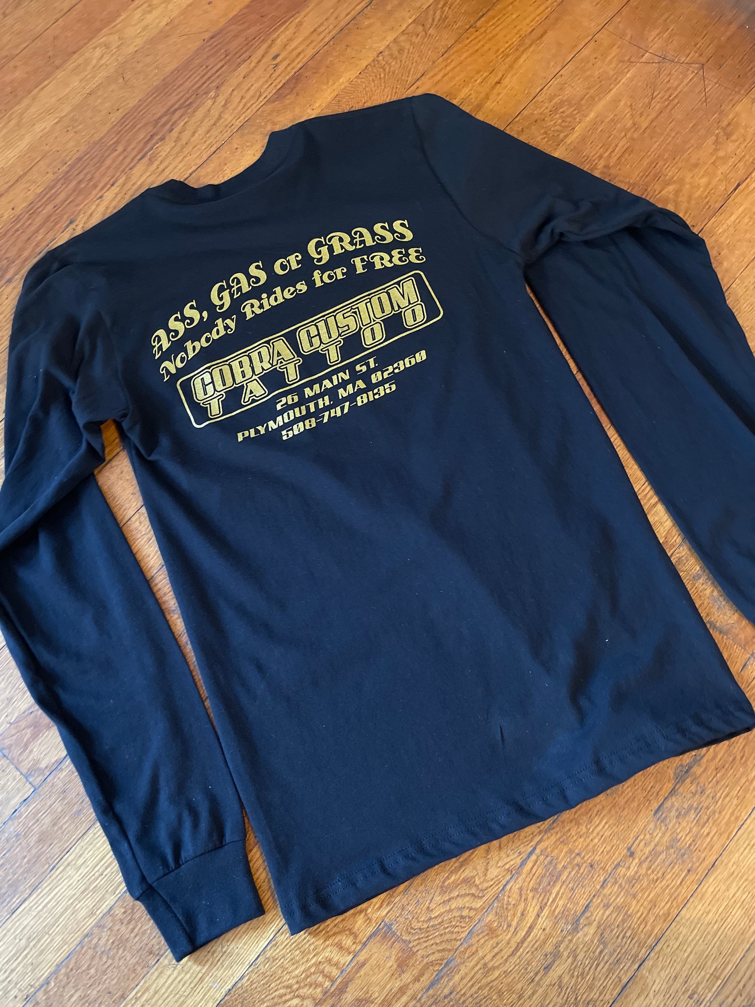 Image of Ass, Gas, or Grass Long Sleeve T-shirt