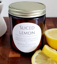 Image 1 of The Sliced Lemon Jar Candle