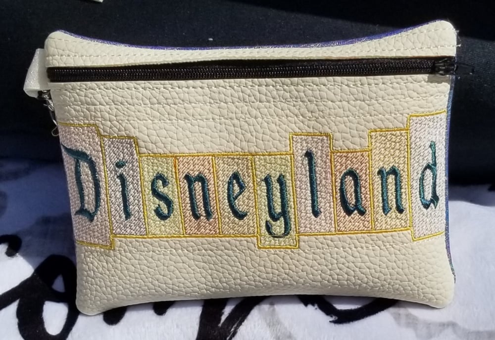 Image of Retro Disney inspired zipper bag