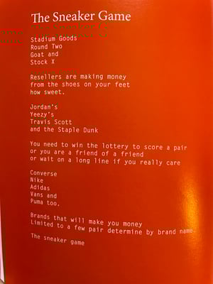 Image of “Laces Tight” poetry by Kurt Boone HARDCOVER (SIGNED)