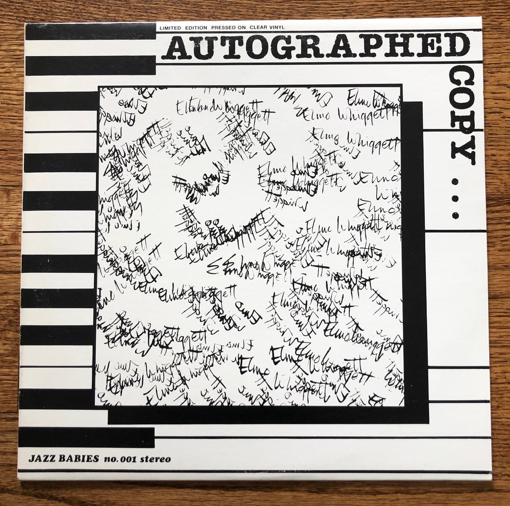 Elmo Whiggett ‎– Autographed Copy