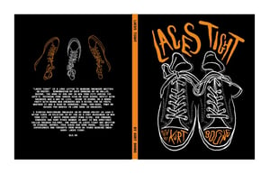 Image of “Laces Tight” poetry by Kurt Boone  HARDCOVER 