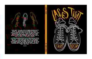 Image of “Laces Tight” poetry by Kurt Boone HARDCOVER (SIGNED)