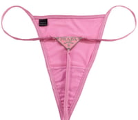 Pink Prada Thong