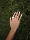 White Acrylic Ring