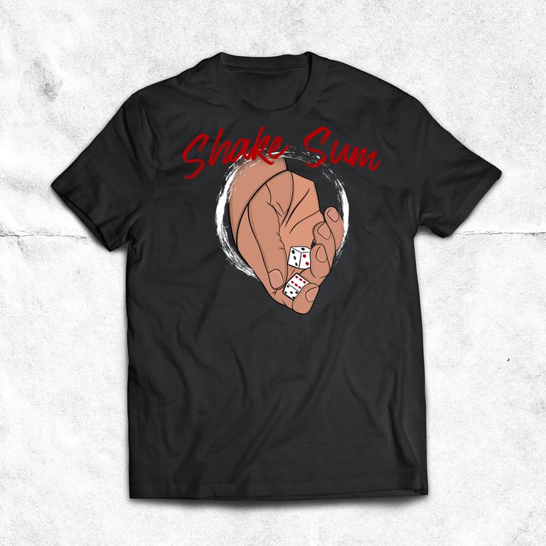 "Shake Sum" Black T-Shirt