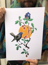 SALE 50% - The oak tree A3+