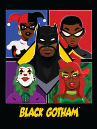 Image 2 of Black Gotham Shirts