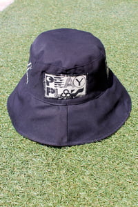 Image of biggest thing out bucket hat in black 