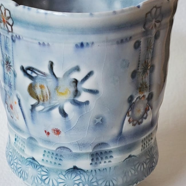 Spring Frolic Porcelain Tumbler