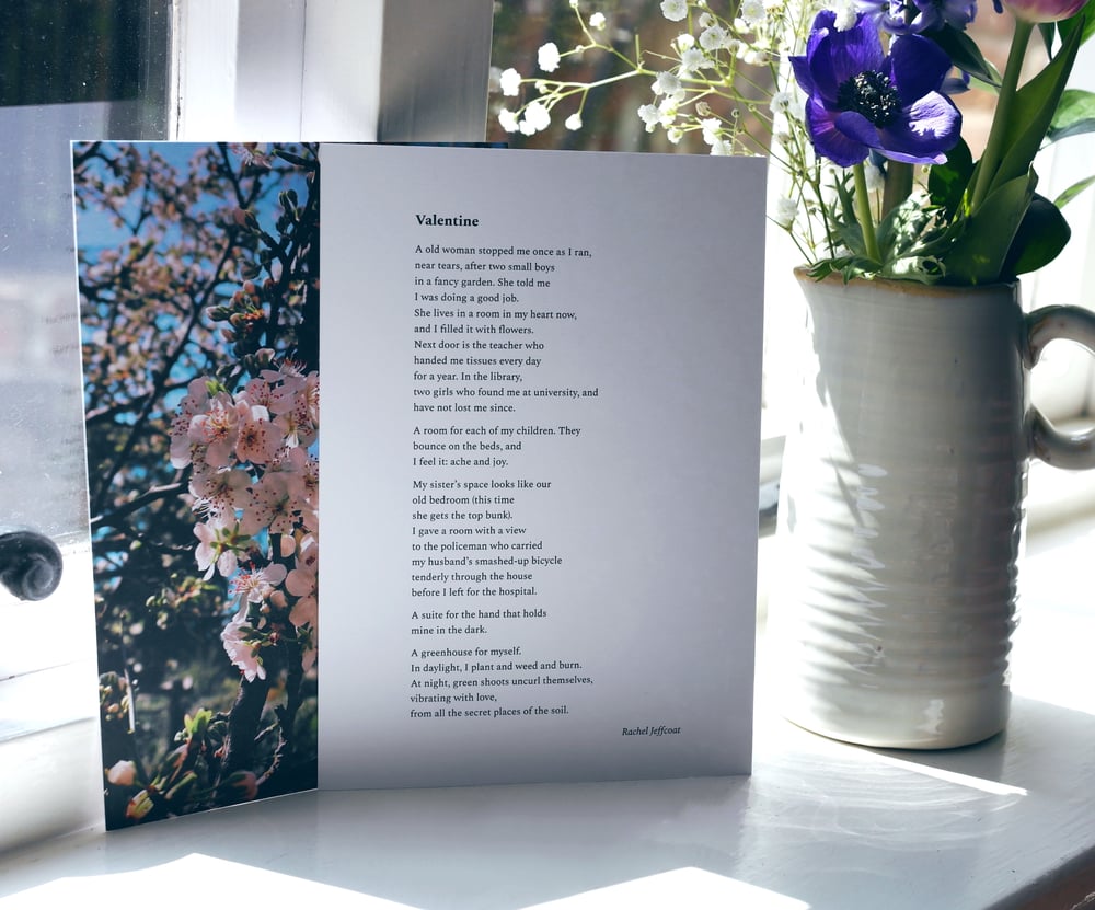 Image of Valentine - A5 Double-Sided Poem Print