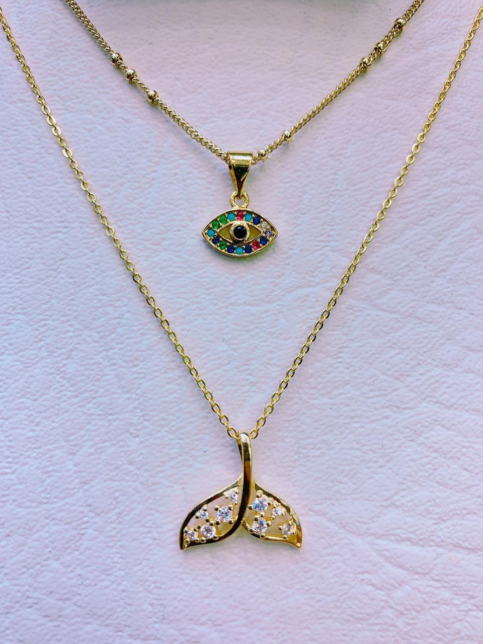 Chain Star &  Whale Tail