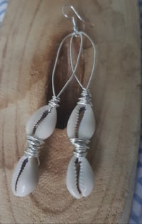 Image 1 of Cowrie Shell Ear-Rings Collection (1)