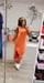 Image of Coral or Pink Sleeveless Maxi dress