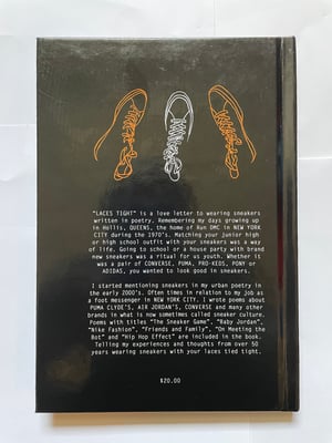 Image of “Laces Tight” poetry by Kurt Boone HARDCOVER (SIGNED)