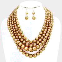 Gold Pearl Set