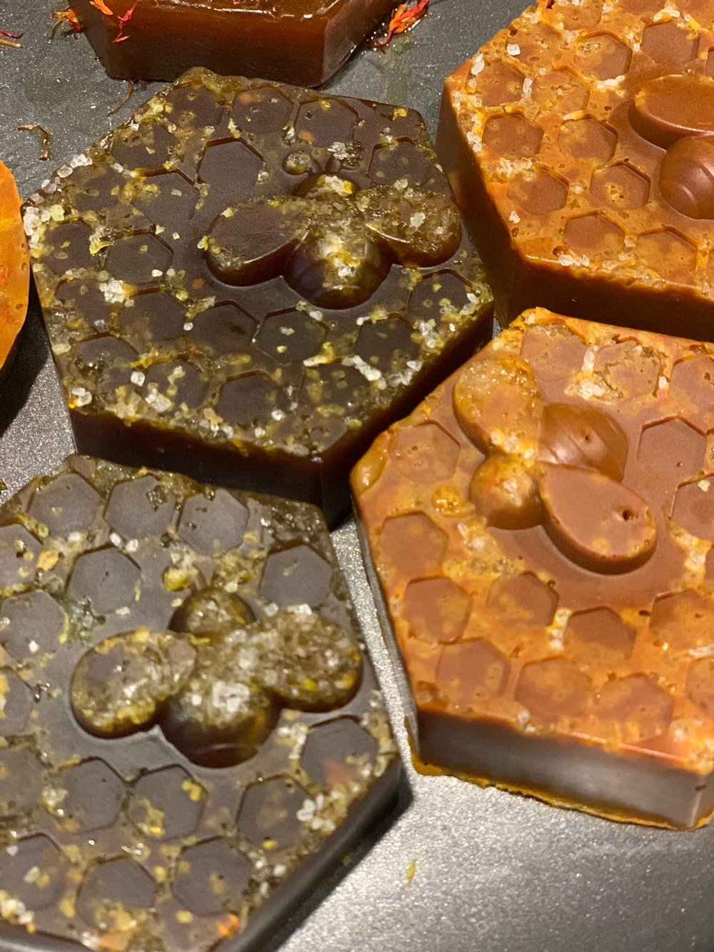 Image of ✨ Turmeric Orange Honey✨ Artisan Soap (2 bars)