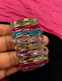 Image 3 of Rainbow stretch bracelet 