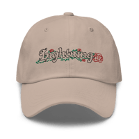 Image 2 of Rose Wordmark Dad Hat