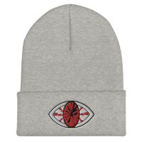 Image 4 of Embroidered Eye Beanie