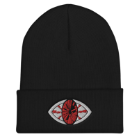 Image 2 of Embroidered Eye Beanie