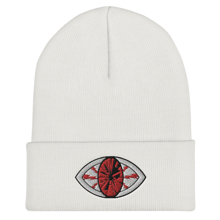 Embroidered Eye Beanie