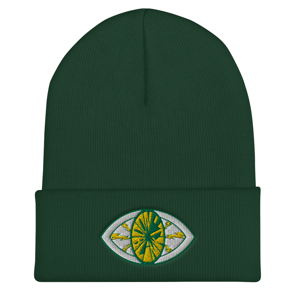 Embroidered Eye Beanie