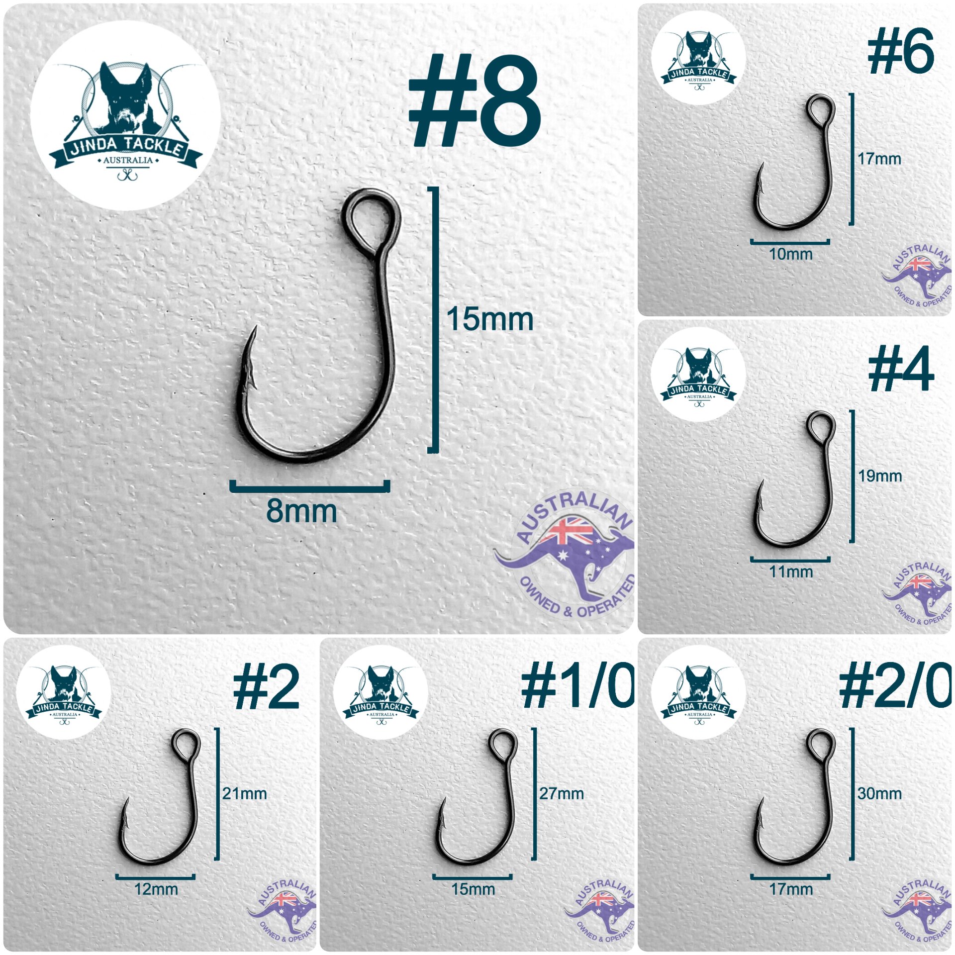 2/0 1/0 1 2 3 4 Big Eye single hook Inline FishHooks 12pcs/pack For Live  Bait And Hardbait Single Fishing Hooks
