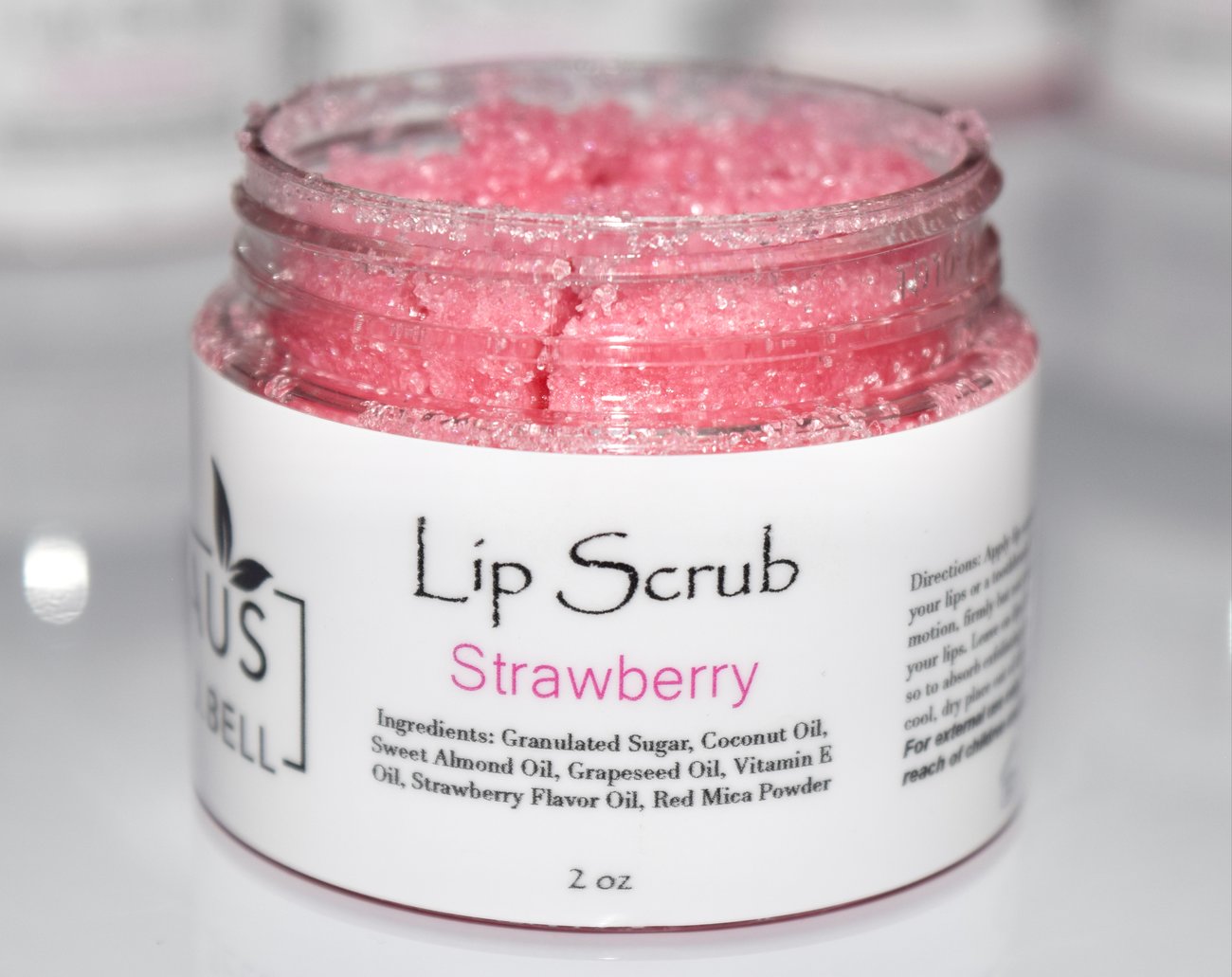 Strawberry Lip Scrub Haus Of J.Bell