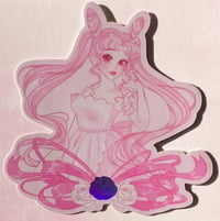 Royalty Lady Serenity 3.7” Holographic Sticker