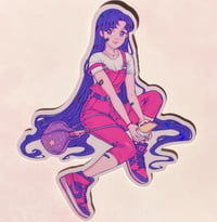 Image 2 of Modern Senshi Rei 3.7” Holographic Sticker