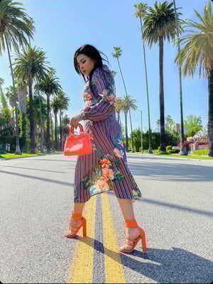 Image of Nadia Flower Dress