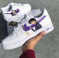 Image 1 of Inuyasha Miroku Custom Airforces 