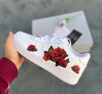 Image 1 of Red Rose Custom Airforces