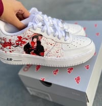 Image 2 of Red Itachi Custom Airforces