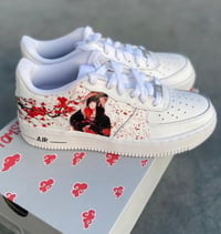 Image 3 of Red Itachi Custom Airforces