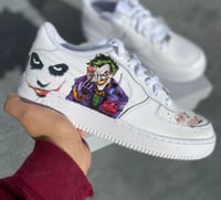 Image 1 of DC Joker Custom Airforces