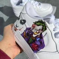 Image 3 of DC Joker Custom Airforces
