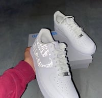 Image 4 of Dior Reflective Custom Airforces