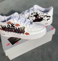 Image 3 of Akatsuki and Itachi Custom Airforces 