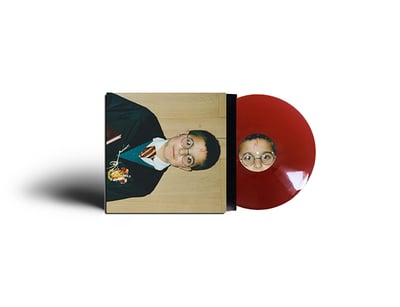 Image of Limited edition 'PCHEW' vinyl // oxblood // hand numbered