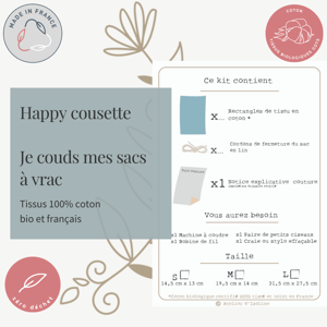 Image of Happy Cousette "Couds tes sacs à vrac"