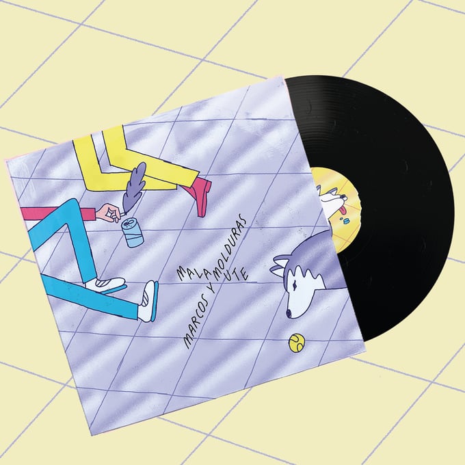 Image of Malamute + Marcos y Molduras - Split (limited 7")