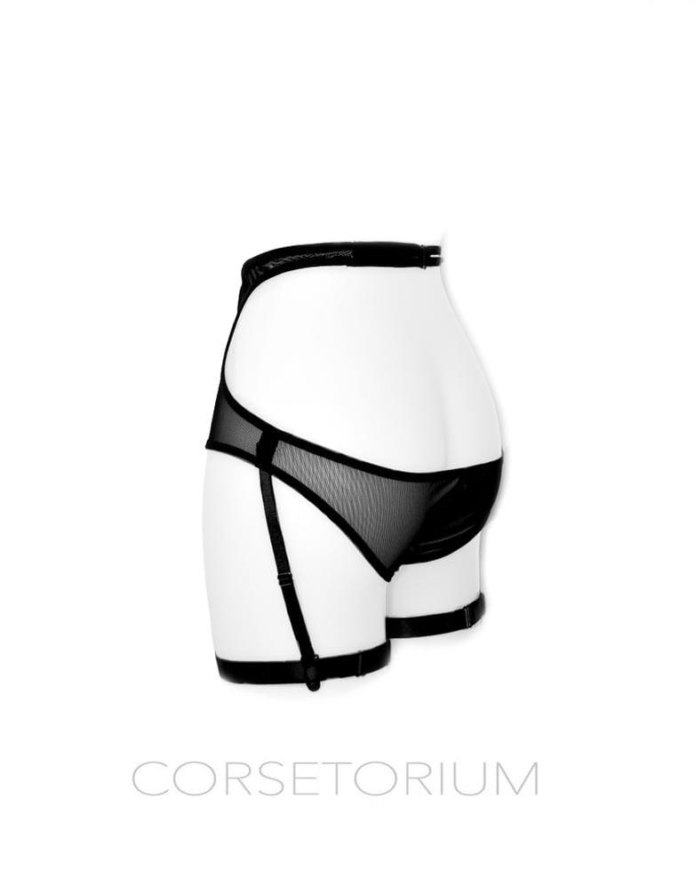 Image of PEEKABOO PANTIES - MESH -