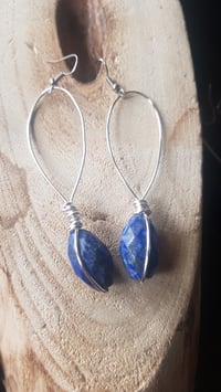 Image 1 of Lapis Lazuli Ear-Rings Collection (1)