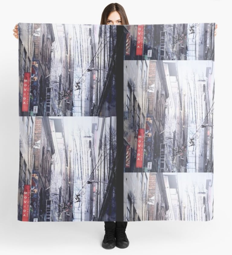 Wonder city Melbourne scarf limited edition scarf 