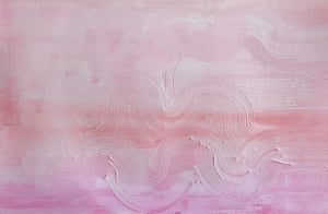 Joy - 50x70 cm, acrylic, on 640 g cotton paper.
