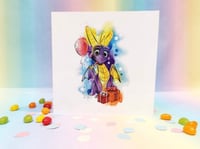 Spyro the dragon celebration card 